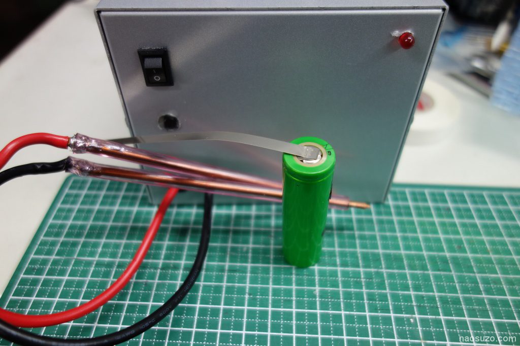 DIY】電池タブ用のスポット溶接機の制作【組電池】 | 修理のきろくDX